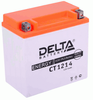 картинка Аккумулятор Delta CT 1214 (12V / 14Ah)