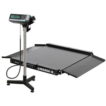картинка Весы низкопрофильные с печатью этикеток 4D-LA_RP