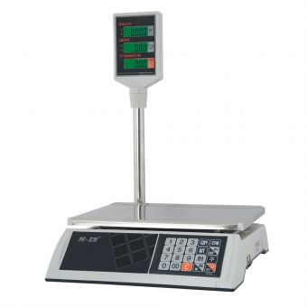 картинка Торговые настольные весы M-ER 327 ACP-32.5 "Ceed" LCD Белые